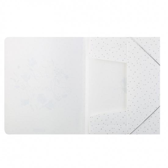 Папка на резинке А4, пластик, 0,55 мм, цвет рисунок Frozen Beauty Erich Krause 54100