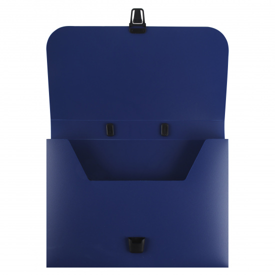 Папка-портфель А4, пластик, 1 отделение, цвет синий 50435 Erich Krause