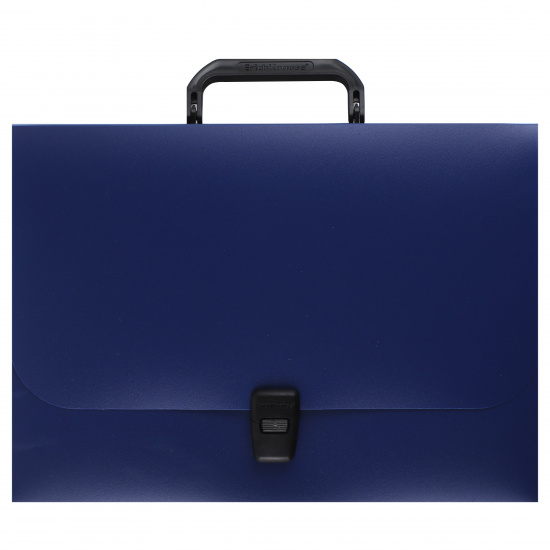 Папка-портфель А4, пластик, 1 отделение, цвет синий 50435 Erich Krause