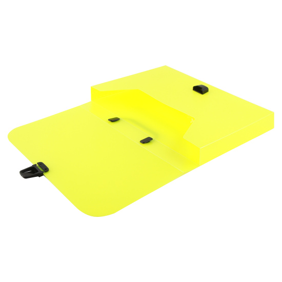 Папка-портфель А4, пластик, 1 отделение, цвет желтый Matt Neon 50453 Erich Krause