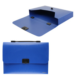 Папка-портфель 1отд Erich Krause Evo ЕК 30158 син