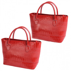 Сумка женс кожа Croco Nile 25*40*16 S.105.KR руч мак