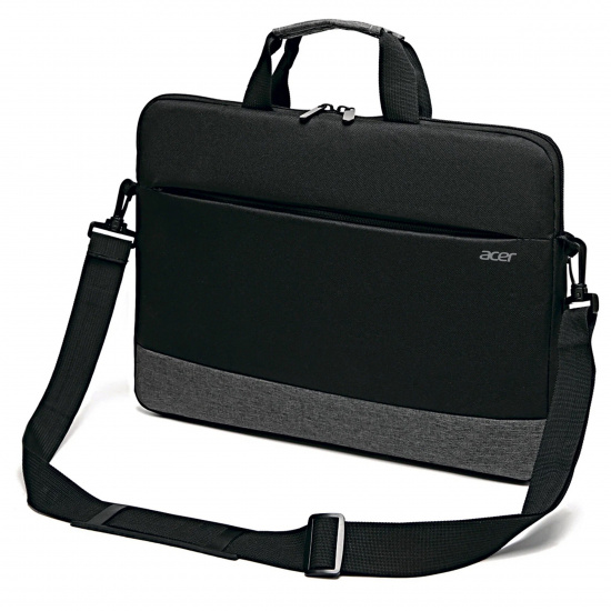 Сумка для ноутбука LS series OBG202 15,6" (30*40*4 см), плечевой ремень, цвет черный/серый Acer ZL.BAGEE.002