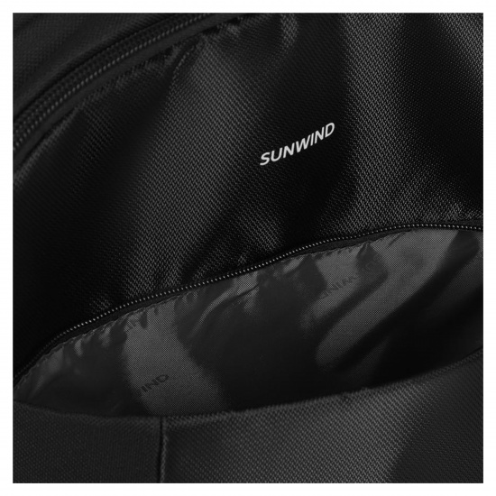 Сумка-рюкзак для ноутбука 15,6" (30*45*4,5 см), цвет черный SunWind SWP15A02BK