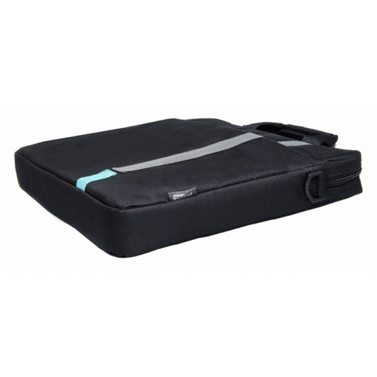 Сумка для ноутбука 15,6" (31*39*4 см), плечевой ремень, цвет черный PC PET PCP-1001TQ
