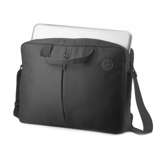 Сумка для ноутбука Value Topload Black 15,6" (28*40*6 см), плечевой ремень, цвет черный Hewlett-Packard T9B50AA