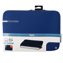Сумка-чехол для ноутбука 15,6" Hama Neoprene синий (00101554)