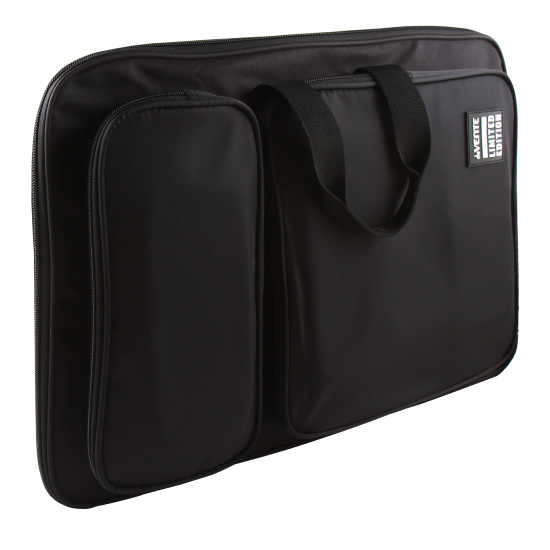 Сумка-рюкзак для художника А3, 37*50*2 см, ткань, на молнии вокруг, 1 отделение, 2 внешних, 1 внутренний, цвет черный deVENTE 7041304