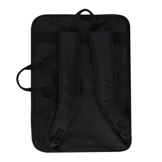 Сумка-рюкзак А3, 37*50*2 см, ткань, на молнии вокруг, 1 отделение, 2 внешних, 1 внутренний, цвет черный Cats Limited Edition deVENTE 7041415