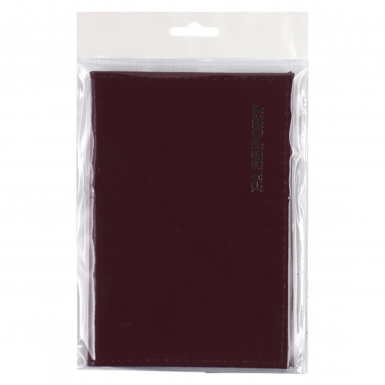 Обложка  для паспорта натуральная кожа, цвет лиловый KLERK Luxury 213940