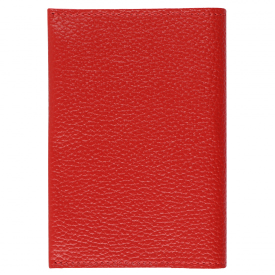 Обложка  для паспорта натуральная кожа, цвет красный Domenico Morelli DM-PS05-F007