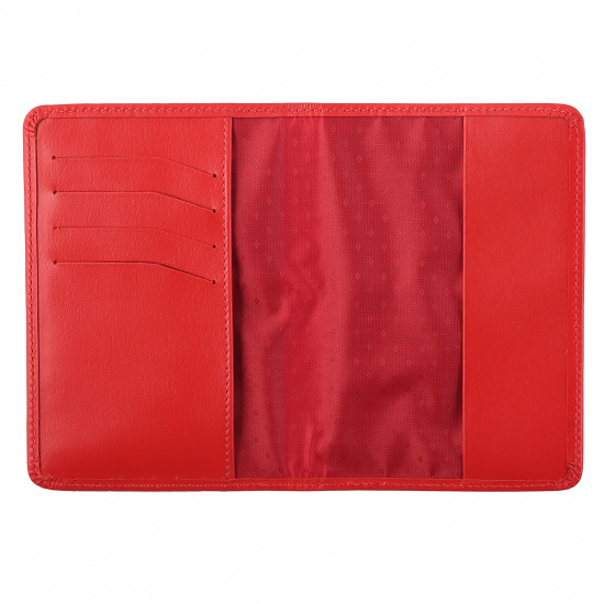 Обложка  для паспорта натуральная кожа, цвет красный Domenico Morelli Форсаж-7 FR-PS02-K7