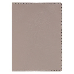 Обложка для паспорта натуральная кожа, цвет коричневый Fabula O.3/1.A.т