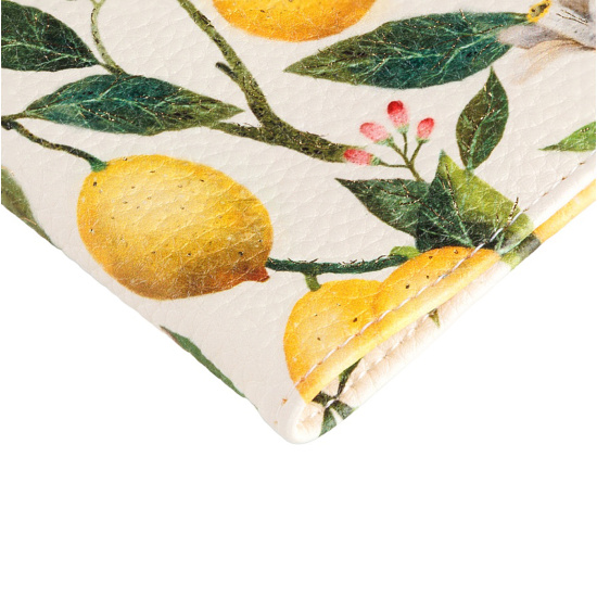 Обложка для паспорта к/з BrunoVisconti Flora lemons 3-620/17