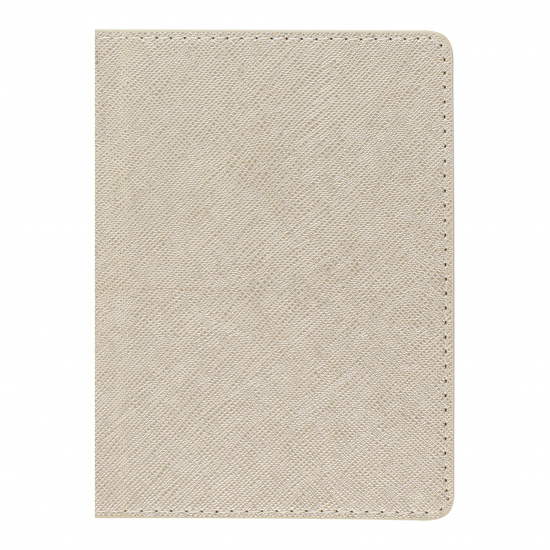 Обложка  для паспорта искусственная кожа, цвет золото deVENTE 1030911