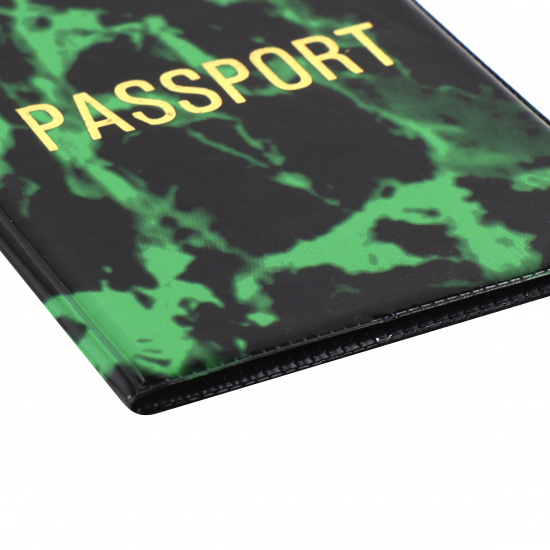 Обложка  для паспорта ПВХ, цвет ассорти Имидж 1,04