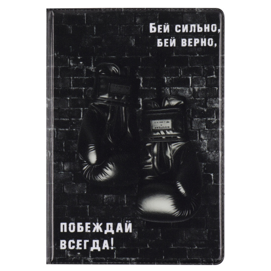 Обложка  для паспорта, ПВХ, КОКОС, Бокс, 232606