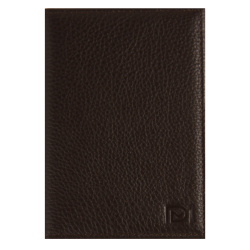Обложка для автодокументов натуральная кожа, 1 открытый карман, цвет коричневый Domenico Morelli Техаs DM-B001-F002