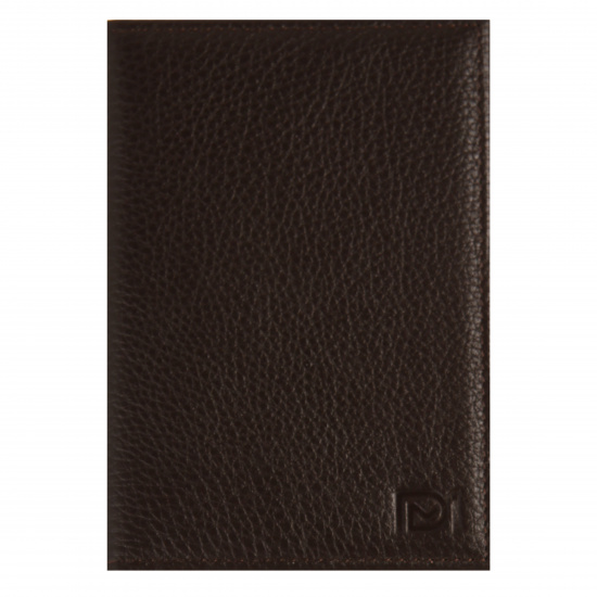 Обложка для автодокументов натуральная кожа, 1 открытый карман, цвет коричневый Domenico Morelli DM-B001-F002