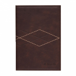 Обложка для автодокументов натуральная кожа, 1 открытый карман Domenico Morelli DM-B001-K022