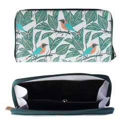 Портмоне женс кожа Birdie 11*19 PJ.165.SP. молн белый