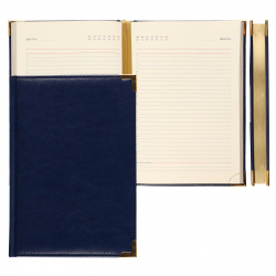 Ежедневник недатированный, А5, 168 листов, книжный переплет, цвет синий Classic FIORENZO 216531