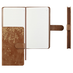 Ежедневник, недатированный, А6, твердый картон 7Бц, кожзам, 120 листов, цвет бежевый, Тиволи глосс, Escalada, 67293