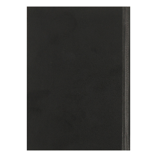 Ежедневник недатированный, А6, твердый картон 7Бц, продублирован бумвинилом, 136 листов, цвет черный KLERK 232555