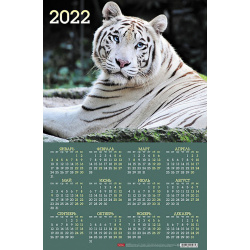 Календарь магнитный 2019г 108*135 Собака в чашке КМ-1143