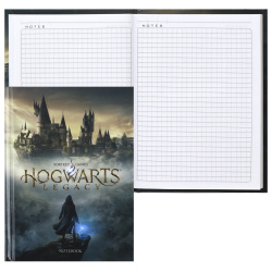 Книжка записная А6 (110*150) 48л клетка тв обл 7Бц Hatber Hogwarts Legacy Гарри Поттер глянц лам 48ЗКт6В1_29965