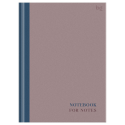 Блокнот-бизнес, А6, 105*150 мм, 64 листа, клетка, книжный переплет, интегральная, Monocolor Double, БиДжи, ББ6и64_лм 64787