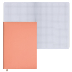 Книжка записная А5 (148*210) 80л к/з deVENTE Nobile Soft touch ляссе 2051826 пастел роз