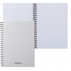 Книжка записная, А5, 148*210 мм, 80 листов, клетка, на спирали, пластик, Карамель, Erich Krause, 54170