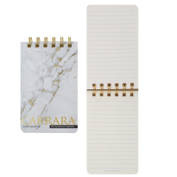 Блокнот, А6, 90*140 мм, 100 листов, линия, на спирали, Cute journal, BrunoVisconti, 3-100-005/07