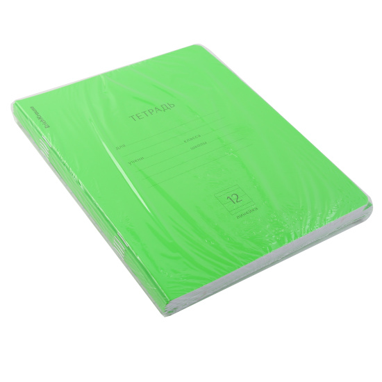 Тетрадь, 12 листов, линия, Erich Krause, Классика Neon, 56538