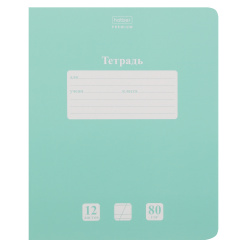 Тетрадь, 12 листов, линия косая, Hatber, Premium, NEWtone Pastel, 12Т5A6_05059