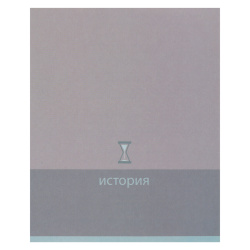 Тетрадь предметная, 48 листов, История, клетка, ламинация Soft-touch (Velvet), Pictogram, КОКОС, 262177
