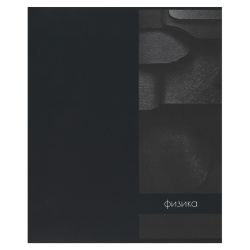 Тетрадь предметная, 48 листов, Физика, клетка, Two black, КОКОС, 262172