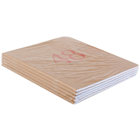 Тетрадь, А5, 48 листов, клетка, поля, ассорти 5 видов, Hatber, 48Т5В1