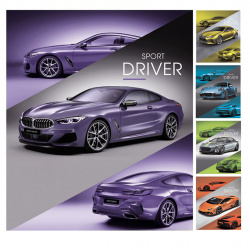 Тетрадь 48л Прочее Sport driver тисн 48Т5тС1 ассорти 5 видов