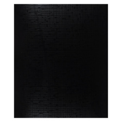 Тетрадь, А5, 48 листов, клетка, поля, Alingar, Black metallic, AL12405