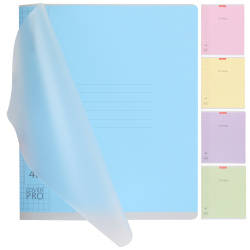 Тетрадь, А5, 48 листов, клетка, поля, ассорти 5 видов, Классика CoverPrо, Erich Krause, 56384