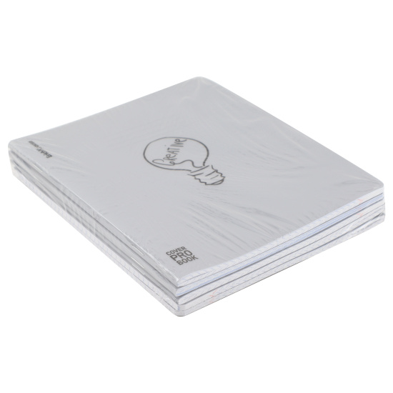 Тетрадь А5, 48 листов, клетка, поля, ассорти 5 видов CoverProBook Erich Krause Life Style 61953