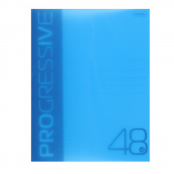 Тетрадь А5, 48 листов, клетка, поля Hatber Progressive 48Т5В1