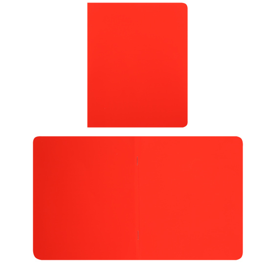 Тетрадь, А5, 48 листов, линия, поля, SoloMatte, Hatber, Красный шелк, 48Т5лВ2