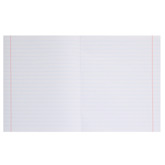 Тетрадь, А5, 48 листов, линия, поля, ассорти 5 видов, Проф-Пресс, Спорткар под мостом, 48-9015