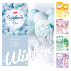 Тетрадь 80л Sweet seasons глянц лам 80Т5В1 ассорти 5 видов