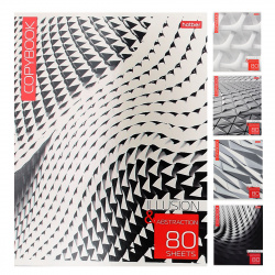 Тетрадь 80л Прочее New art глянц лам 80Т5B1 ассорти 5 видов