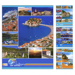 Тетрадь 80л Joy voyage Т5ск80 3557 ассорти 4 вида