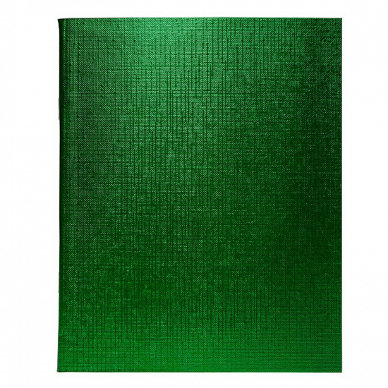 Тетрадь А5, 96 листов, клетка, поля Hatber Зеленая 96Т5бвВ1